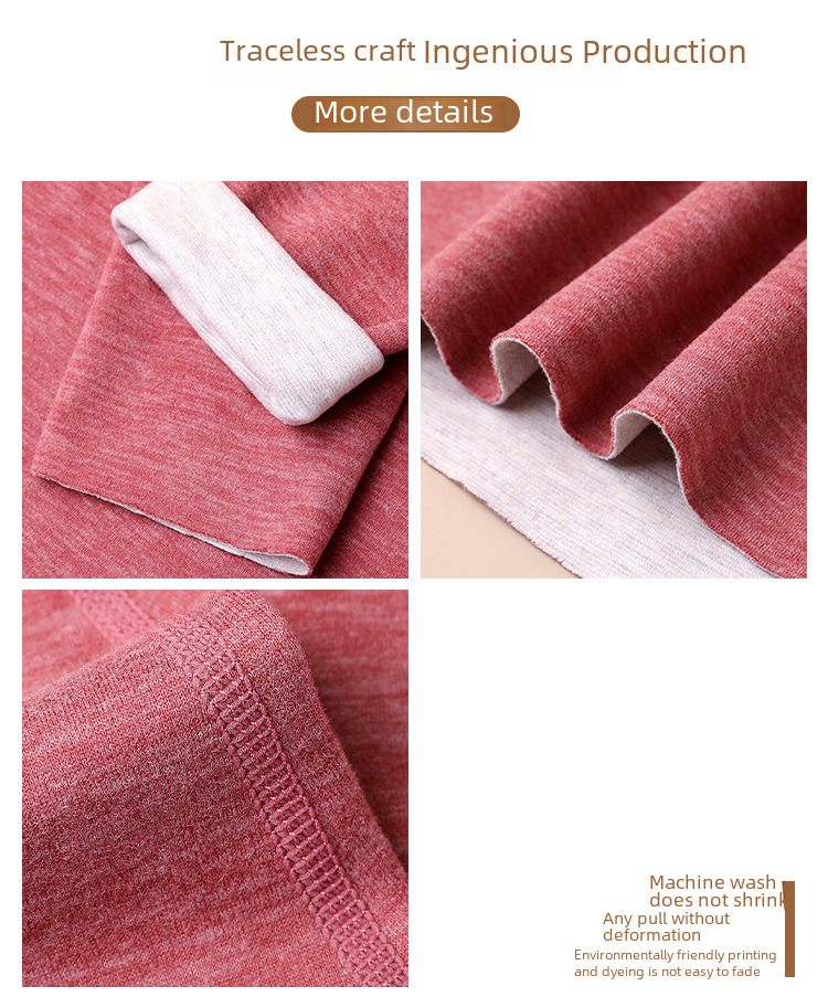 Wholesale winter bottoming autumn clothing long pants set women's warm clothing men's velvet heating thermal underwear