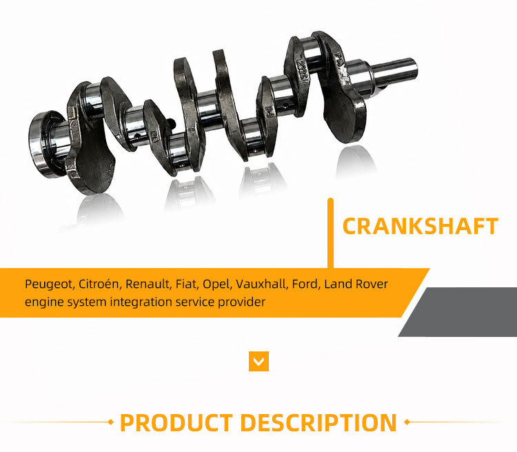 122011649R Is Suitable for Renault K9K 724/837/872 1.5 Dci New Crankshaft