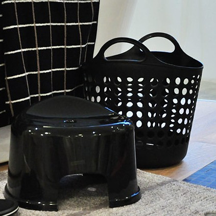 Household holed dirty clothes basket laundry basket plastic toy storage basket debris dirty clothes storage bucket basket storage basket