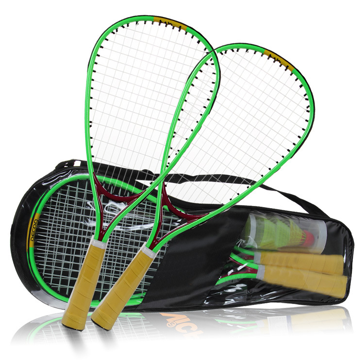 Aluminum alloy double training squash racket wall racket suit