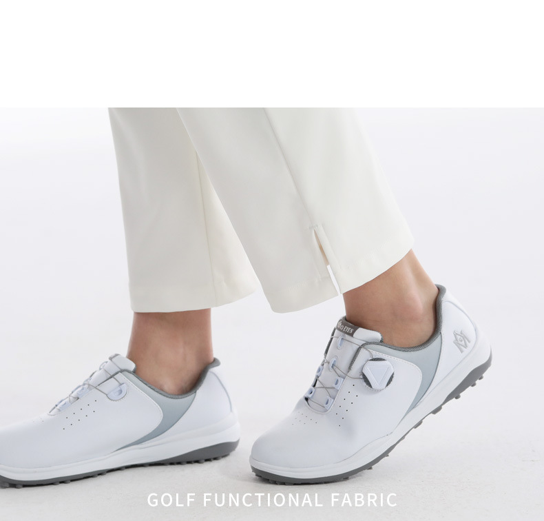 Quần golf nữ ống loe dài tôn dáng, túi khóa kéo ẩn, phong cách thu đông — M23KUZ013-quần đen, M23KUZ013-Quần Trắng chi tiết 12