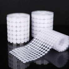 安静书圆形背胶魔术贴幼儿园手撕书手工用可粘贴小圆点魔术贴批发