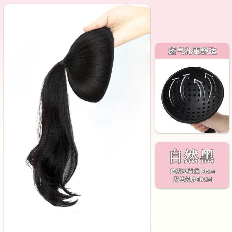 Moño Postizo Voluminizador para Cabello de Fibra Sintética de Alta Temperatura para Mujeres image 12
