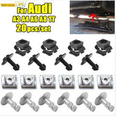20pcs適用アウディa4 a6車種フォルクスワーゲンパサートb5エンジントランスミッションカバー共通下部ネジ