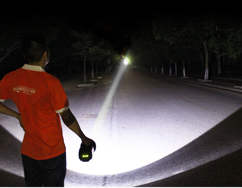 Kangming Flashlight LED Outdoor Strong Light Charging Portable Lighting Hotel Fire Home Security Property KM-2657