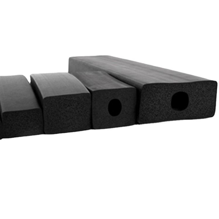 厂家供应三元乙丙空心发泡条EPDM异形密封条黑色橡胶发泡条