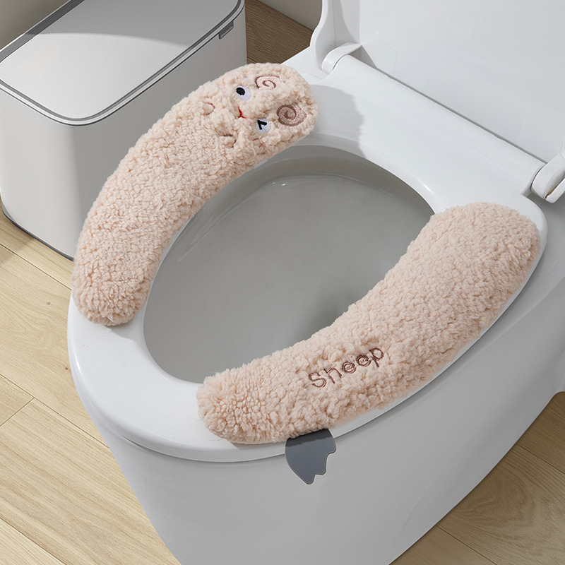 アニメはトイレの座布団を厚くして保温します。|undefined
