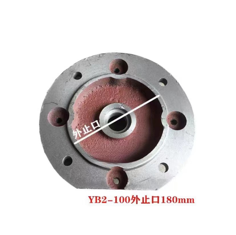 YB2/YB3-80 90 100防爆电机立式端盖隔爆前端盖立式电机前后盖