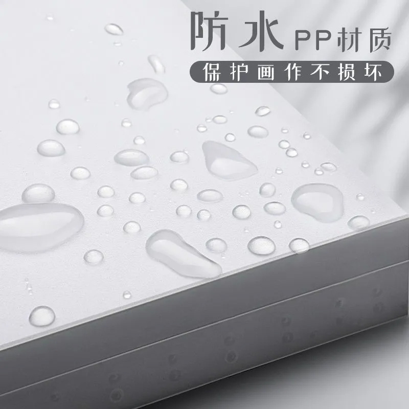 Artista portátil 4K bolsa de trabajo carpeta de dibujo bolsas de mano de dibujo 8K libro de papel de bocetos