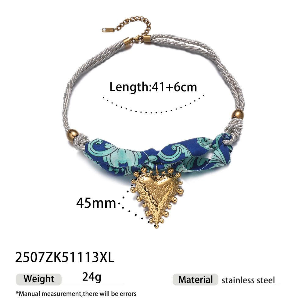 TENA Europa y América collar de acero inoxidable nicho de diseño cuerda trenzada estrella de mar colgante de sol joyería para mujeres