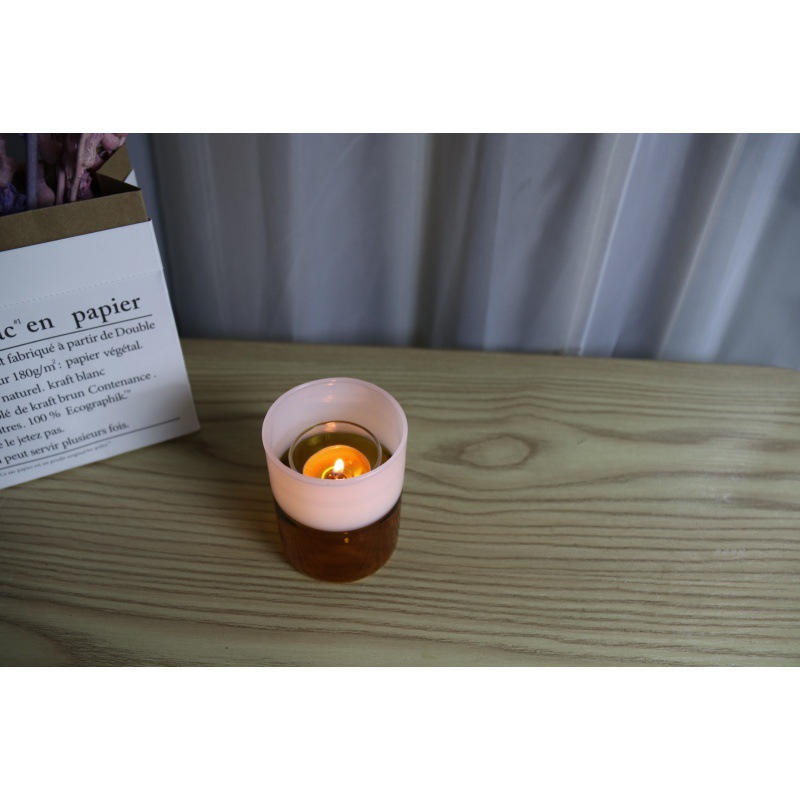 Simple de cristal plateado candelabro hogar vintage Cafe bar decoración del hogar lámpara de mesa candelabro de vidrio