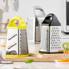 クロスボーダーステンレス4面おろし器キッチン多機能おろし器家庭用果物のおろし器おろし器