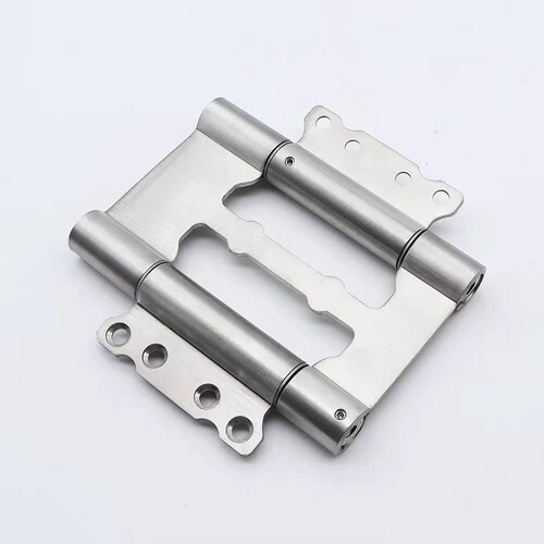 Yigu wooden door free double-door loose-leaf stainless steel slot-free internal and external hinges two-way buffering hinges