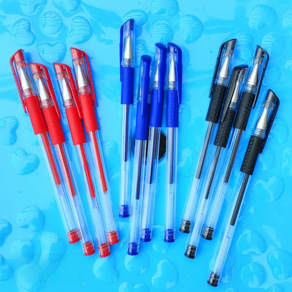 European Standard Gel Pen 0.5mm Bullet Needle Pen Ballpoint Pen Carbon Water Pen Signature Pen Office Examination Pen