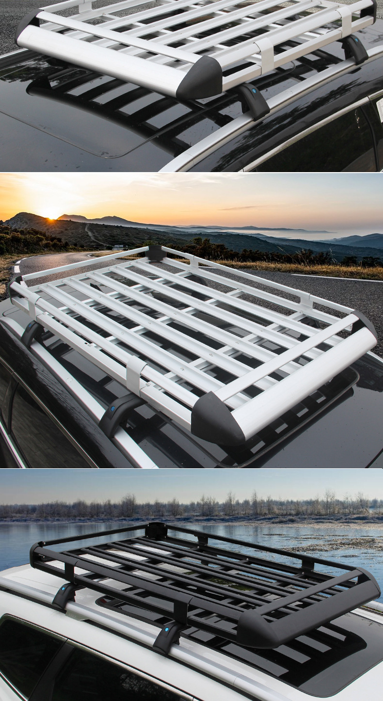 Car roof rack suv universal car travel frame rack special luggage frame basket roof rack modification only
