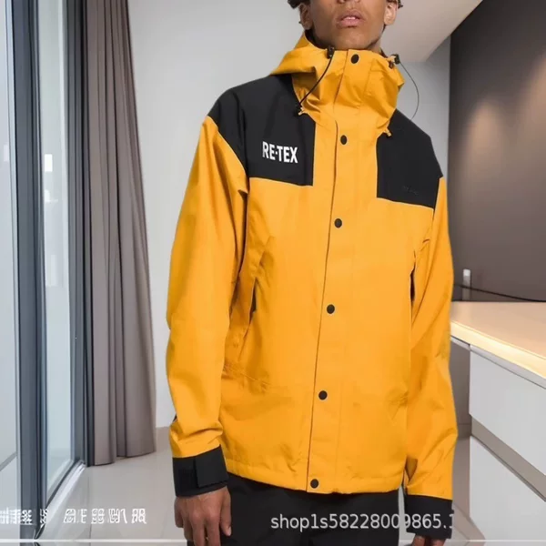 American-style functional jacket for men and women, waterproof and windproof, hooded outdoor casual jacket for travel, fishing, and mountaineering A831