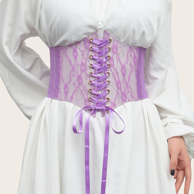 Nou la modă stil european și american un singur cerc vară dragoste curea fluture accesorii talie ultra lată talie largă acoperire decorare_voghion.com