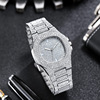 Fashionable starry sky, calendar, quartz watches suitable for men and women, steel belt, watch, 2022, diamond encrusted, light luxury style, wholesale