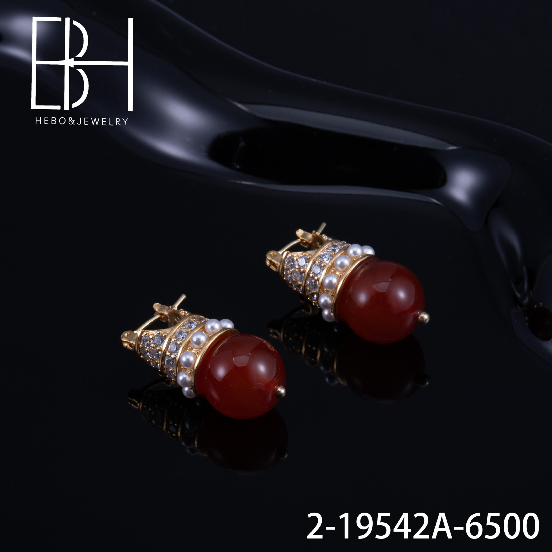 Copper Gold Color  Earring