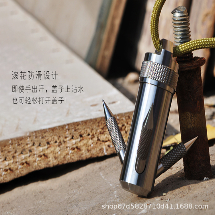 New Adventure Flying Claw Hook Anchor Hook Salvage Grass Hook Outdoor Sports Sealing Pot Box Detachable Three Claw Hook