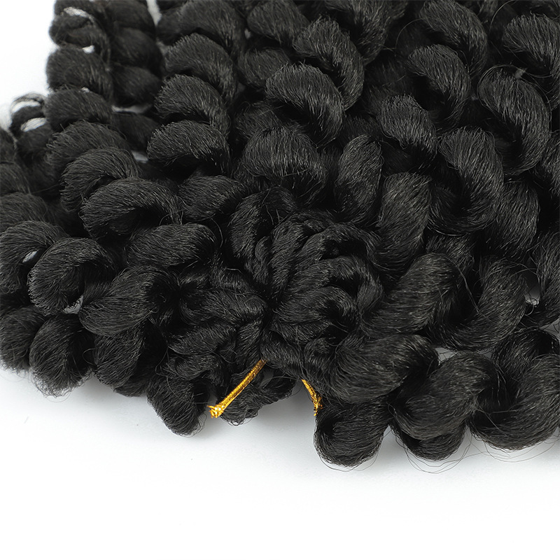 Perruque africaine bouclée, grande vague, cheveux courts, multicolore, reggae, tresse sale, petite perruque de printemps_voghion.com