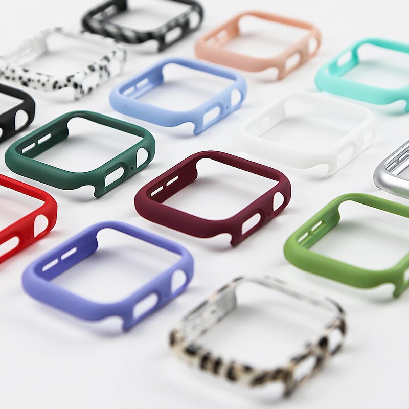 For apple iwatch 7 protective case apple Watch protective case apple Watch case PC hollow protective case