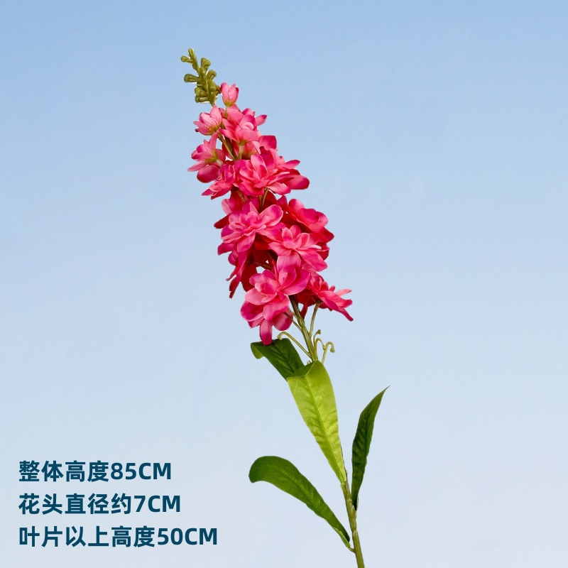 Solo trago volador flor artificial Violeta flor artificial hogar boda flor decorativa Jacinto Flor de seda fábrica al por mayor