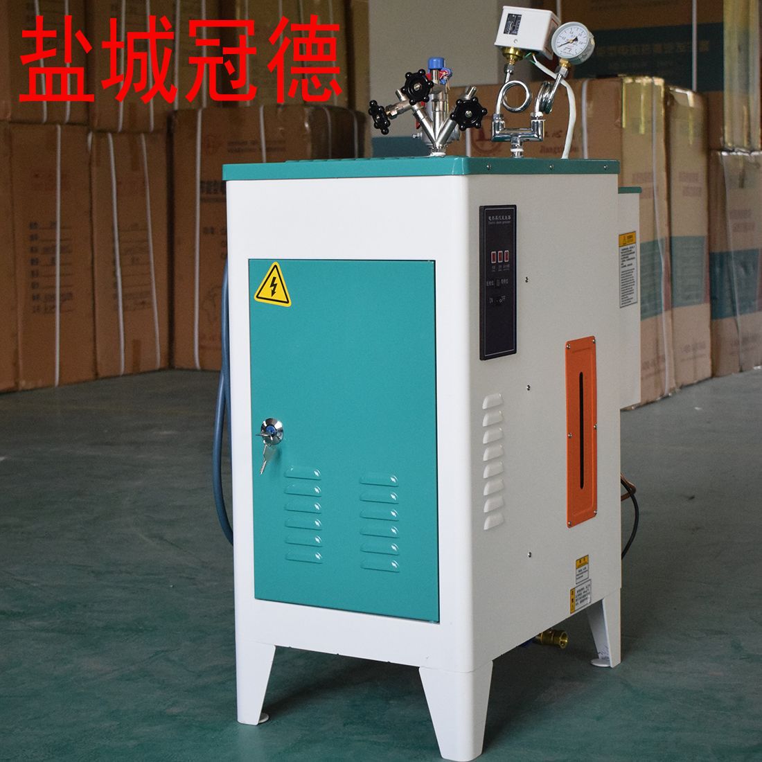 36kw电加热蒸汽发生器冬季桥梁养护粮食酿酒蒸馒头包子节能