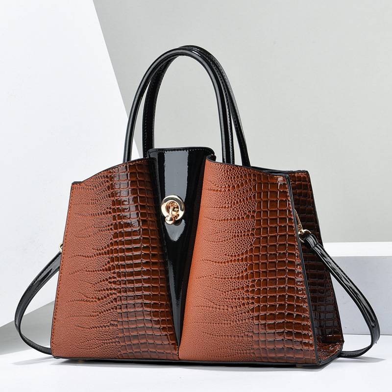 Bolso exquisito 2025 nuevo bolso de mujer de gran capacidad bolso de mensajero casual de un solo hombro bolso transfronterizo de moda