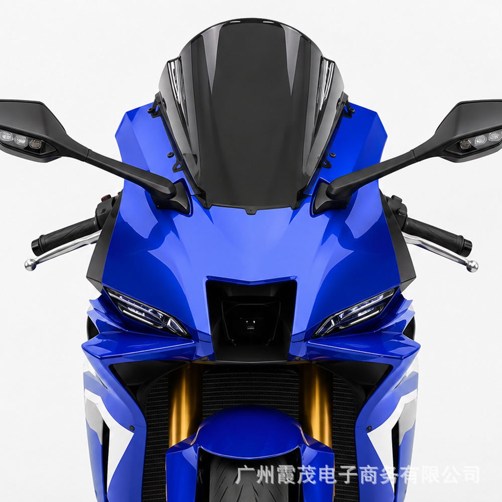 Modified windshield suitable for Yamaha R9 YZF-R9, 25-26 models, YZF-R9 elevated racing front windshield
