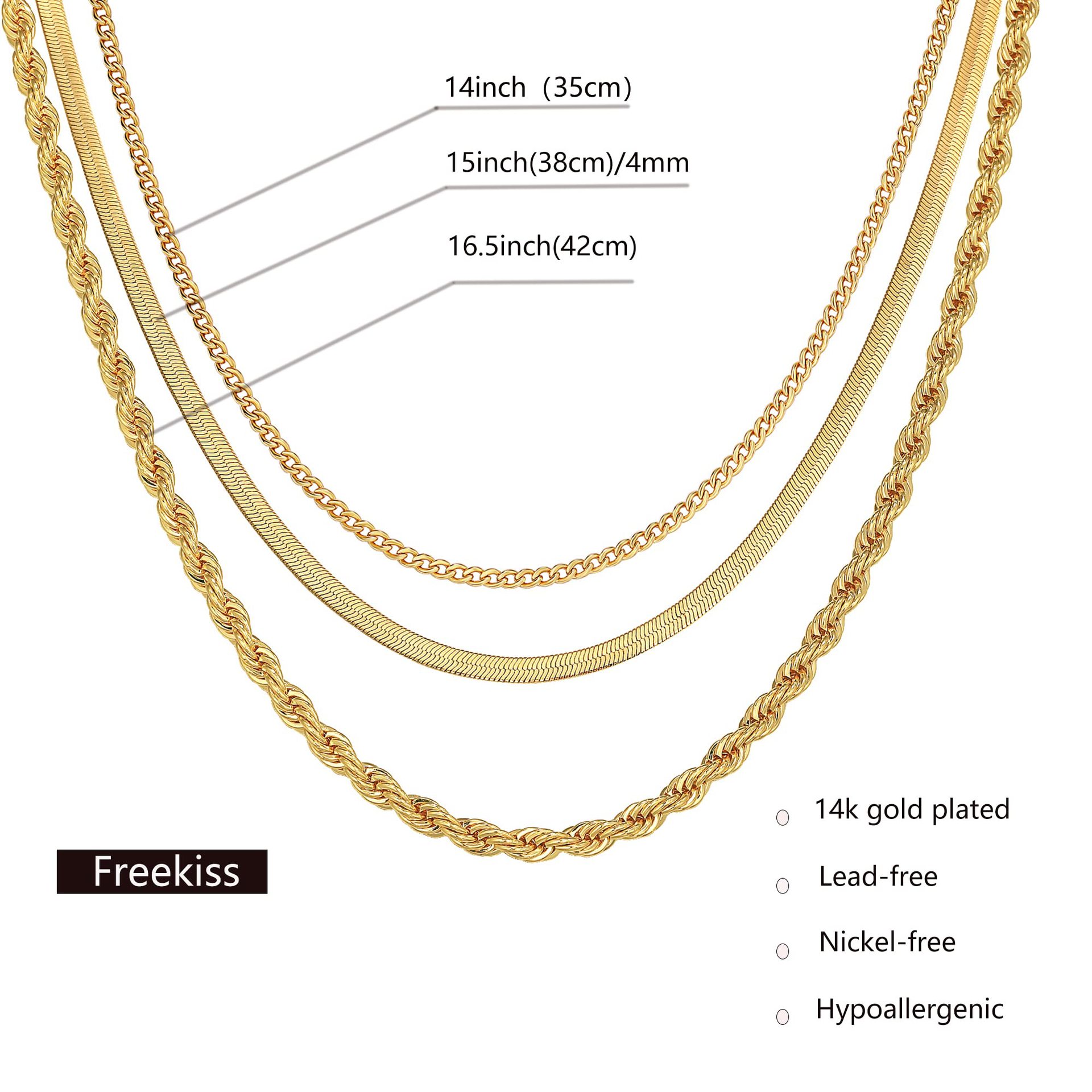 跨境欧美时尚ins波西米亚风叠戴扁链Necklace for Women配饰批发