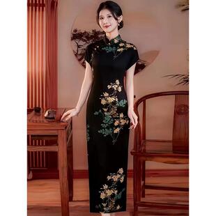 T 30769 Elegant Long Qipao Dress ���۶Y�� �W���羳���R�d