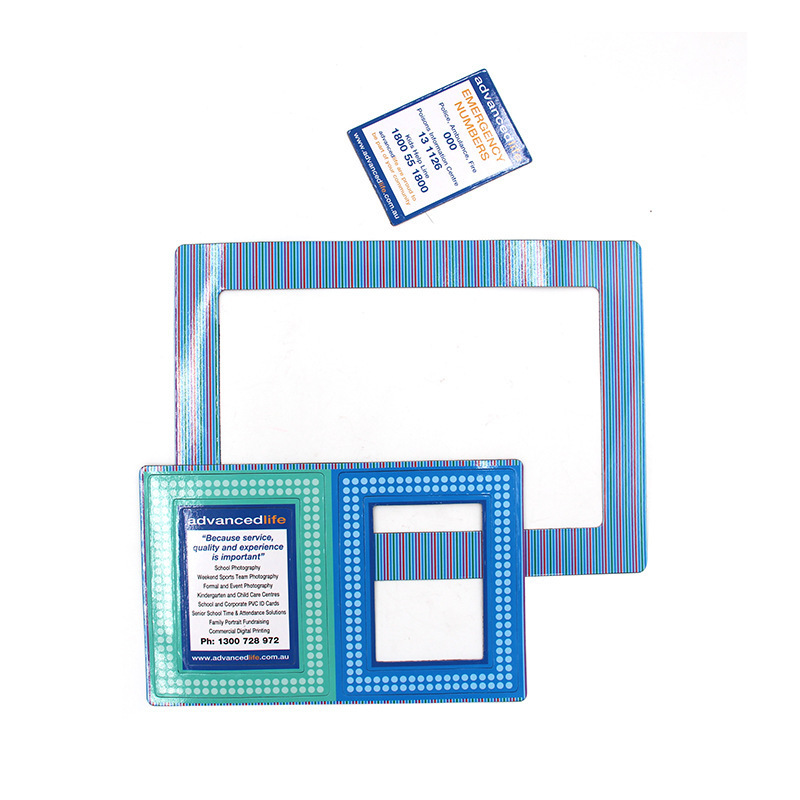 Multi-functional kitchen decorations magnetic photo frame refrigerator sticker can put multiple photos magnetic refrigerator sticker photo frame