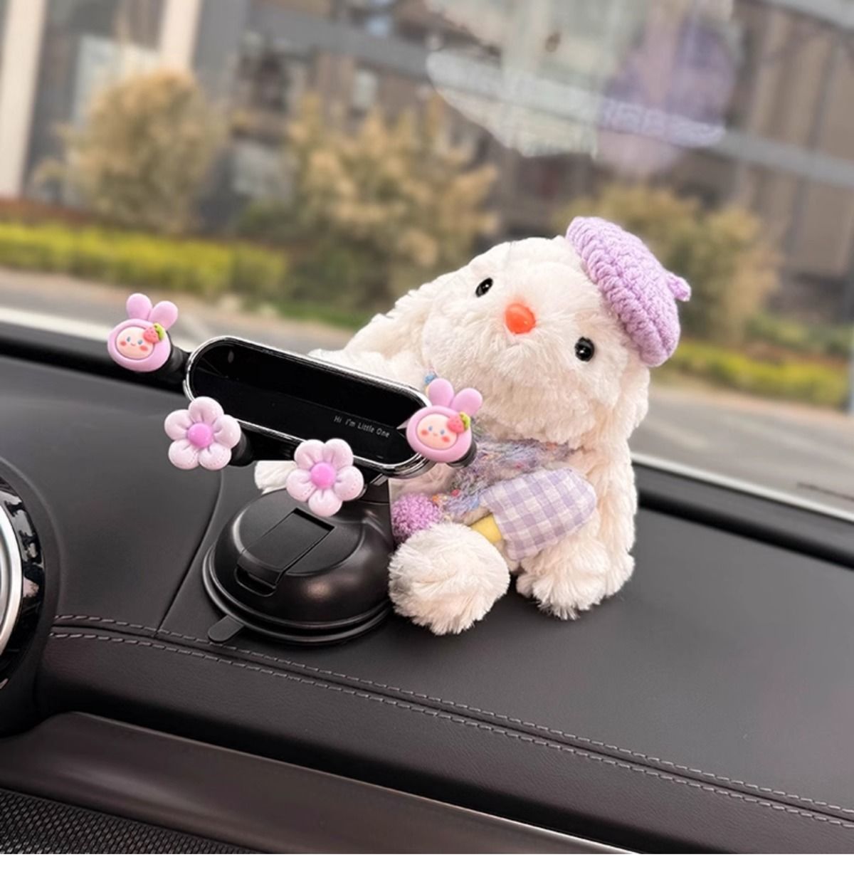 Car Phone Holder for Dashboard, 2025 New Model, Navigation-Specific, Suction Cup Support for Women