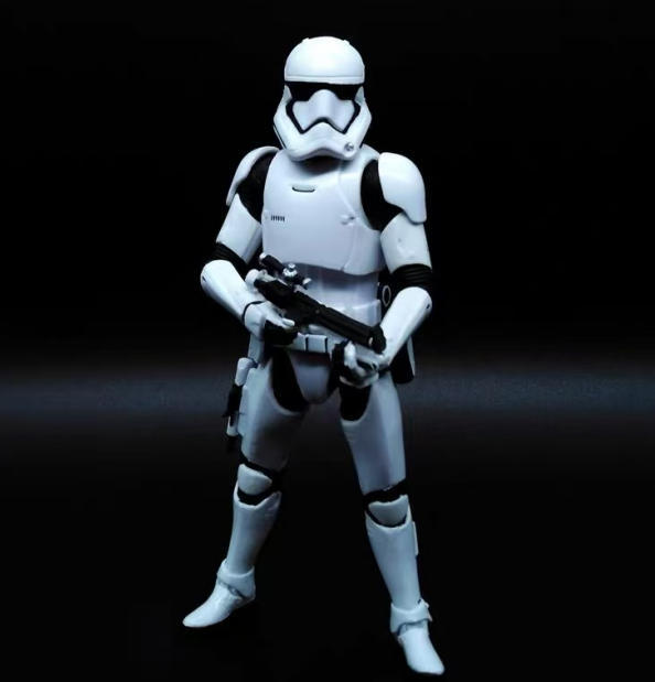 10 - 18CM Star Wars mano modelo de juguete blanco juez de tormenta articulaciones muñecas móviles