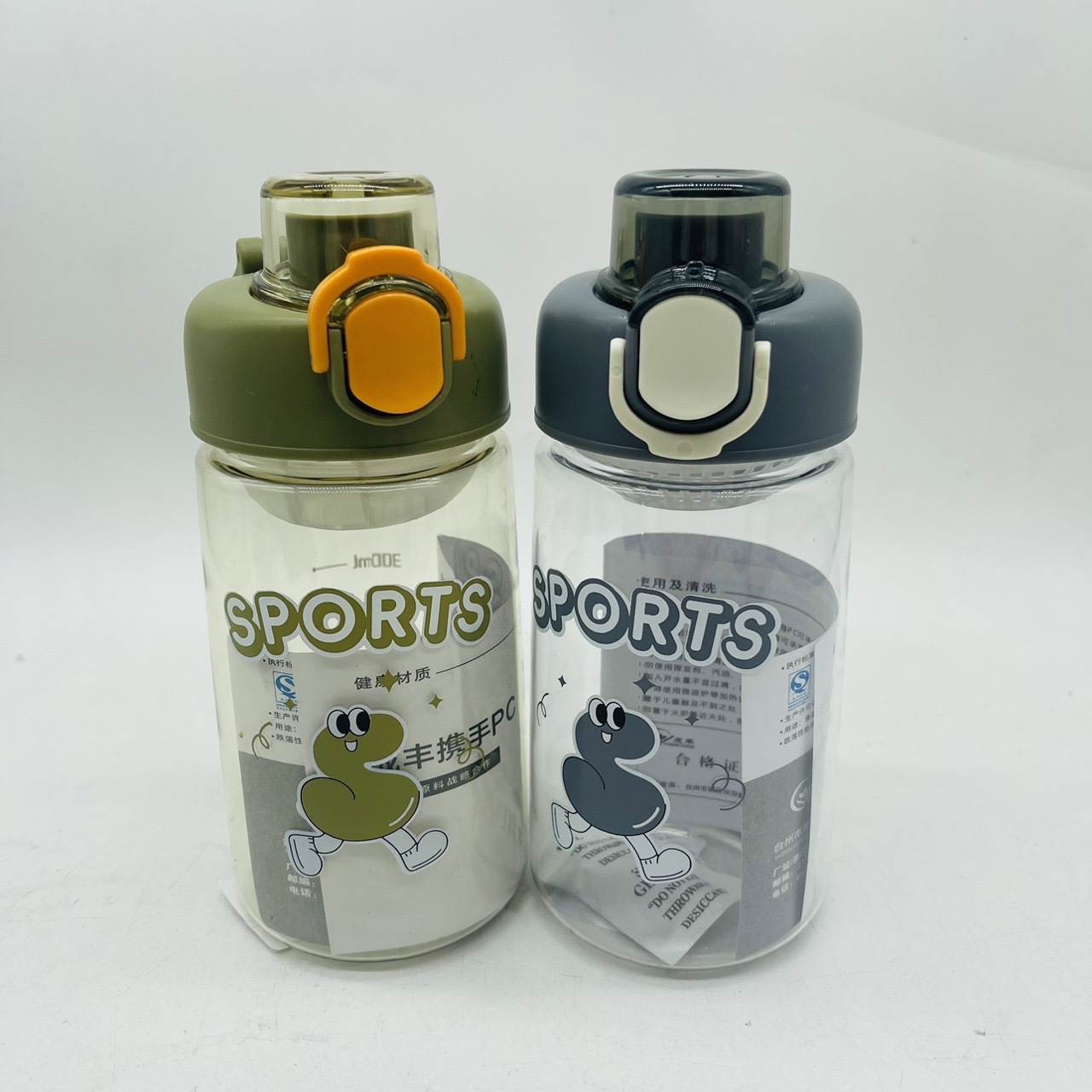 Chengfeng tazas de plástico nuevos deportes al aire libre estudiantes tazas de plástico para hombres tazas de bebida directa de gran capacidad de 800ml tazas de rebote