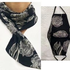 【Neck Gaiter Set】Autumn/Winter Warmth Windproof Dustproof Neck Scarf Face Cover with Small Ear Scarf