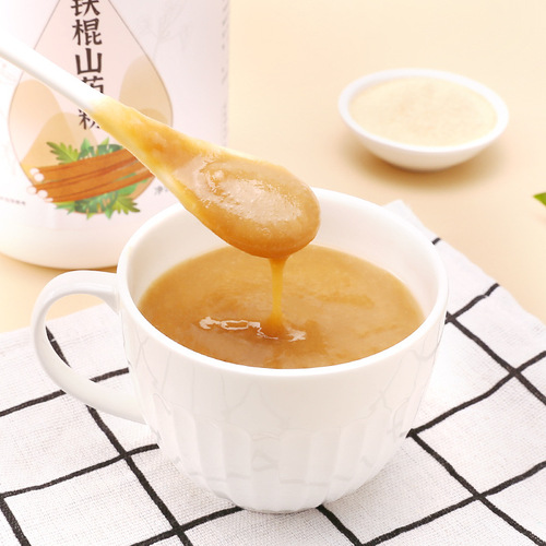 Small snail iron bar yam powder 500g convenient ready-to-eat yam cooked powder meal replacement powder source manufacturer supports one