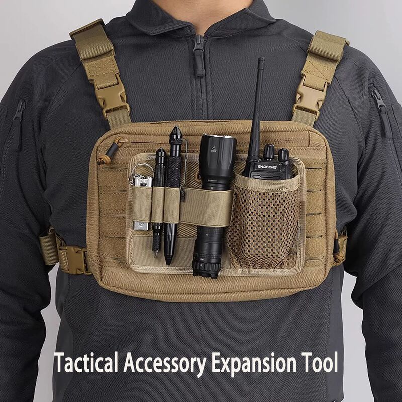 タクティカルペーストボード屋外 EDC 分離メッシュバッグマジックフックバックパネル貼り付け可能なベストバックパック拡張ツールバッグ|undefined