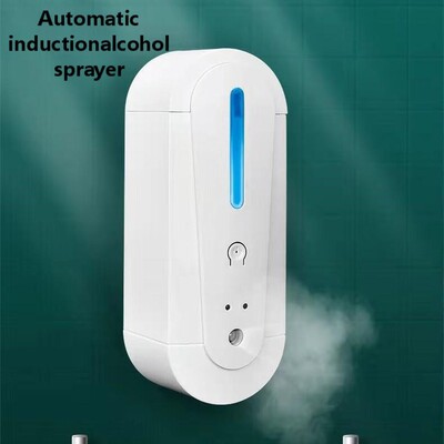 Foreign trade new pattern Wall hanging intelligence alcohol Atomizer Hand Disinfection machine Contact automatic Induction Sterilizer wholesale