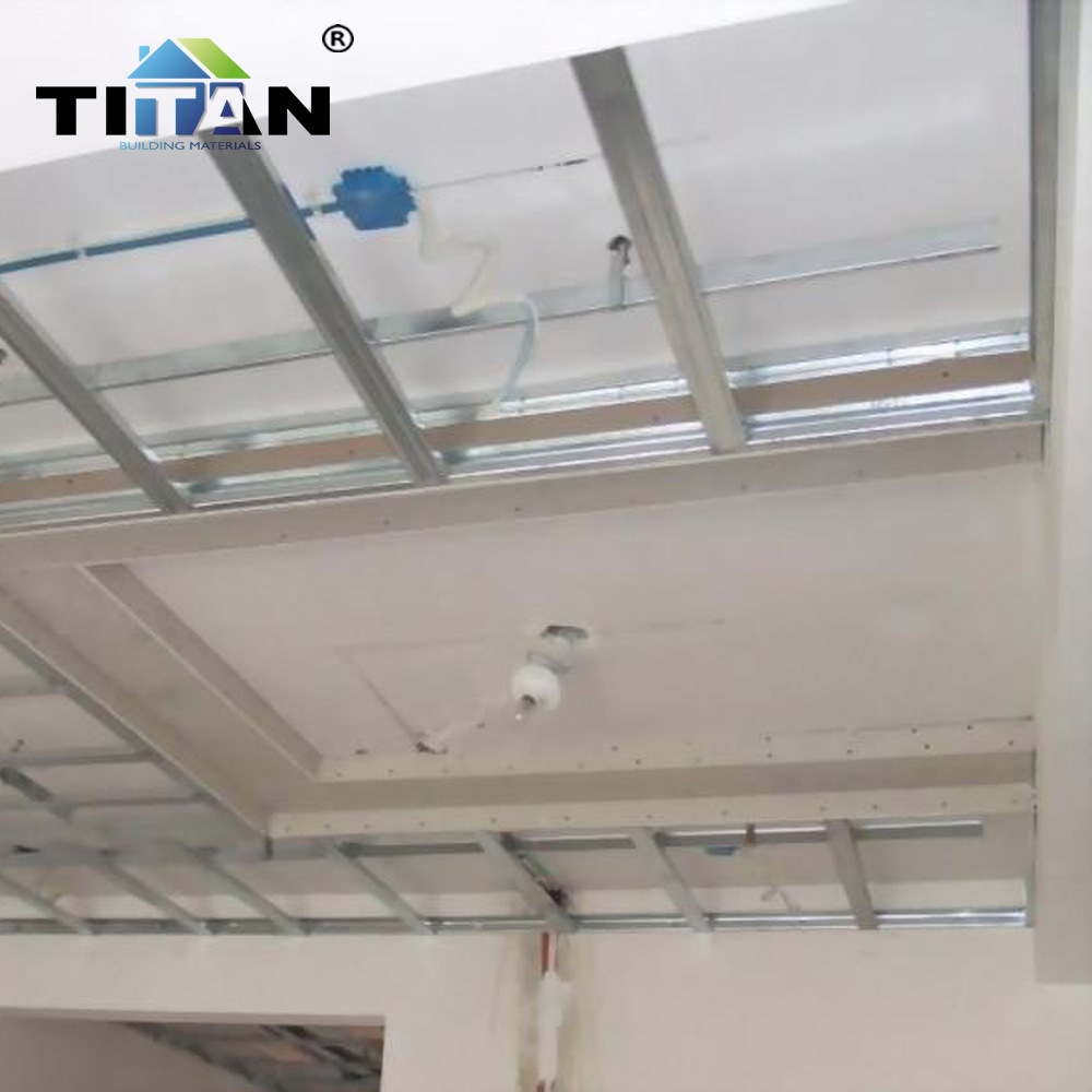 Fabricante de quilla de acero ligero accesorios al por mayor techo colgante edificio accesorios de techo acero ligero villa quilla