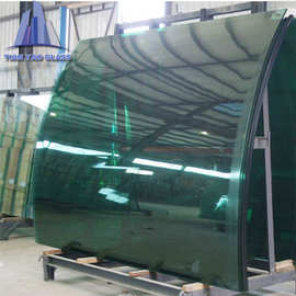 专业加工4-19mm热弯玻璃、弧形玻璃、弯钢玻璃，曲面钢化玻璃