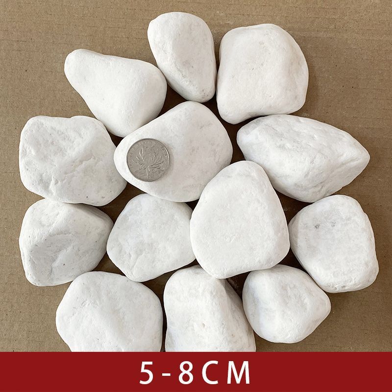5-8cm 흰색 자갈 50kg개