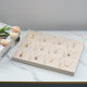Flannel Jewelry Tray Necklace Ring Bracelet Earrings Storage Tray Jewelry Display Props Stall