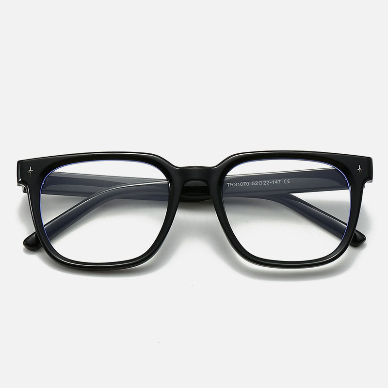 Gafas de miopía de superficie simple, artefacto de la cara pura, gafas de miopía de marco pequeño cuadrado, gafas anti-luz azul, envío gratuito.