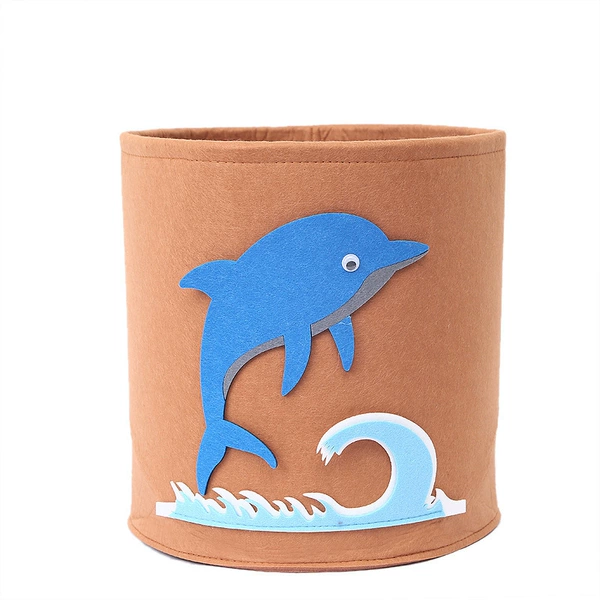 35*37cm; large dolphin