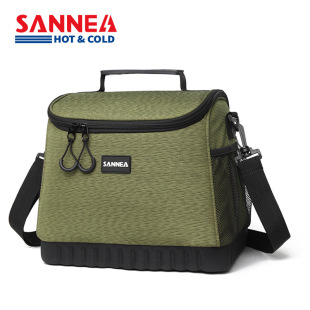 Sanneng Cross-border Lunch Bag Ice Bag Fresh-keeping Insulation Bag Portable Lunch Box Bag Large Capacity Thickened Insulation Bag
