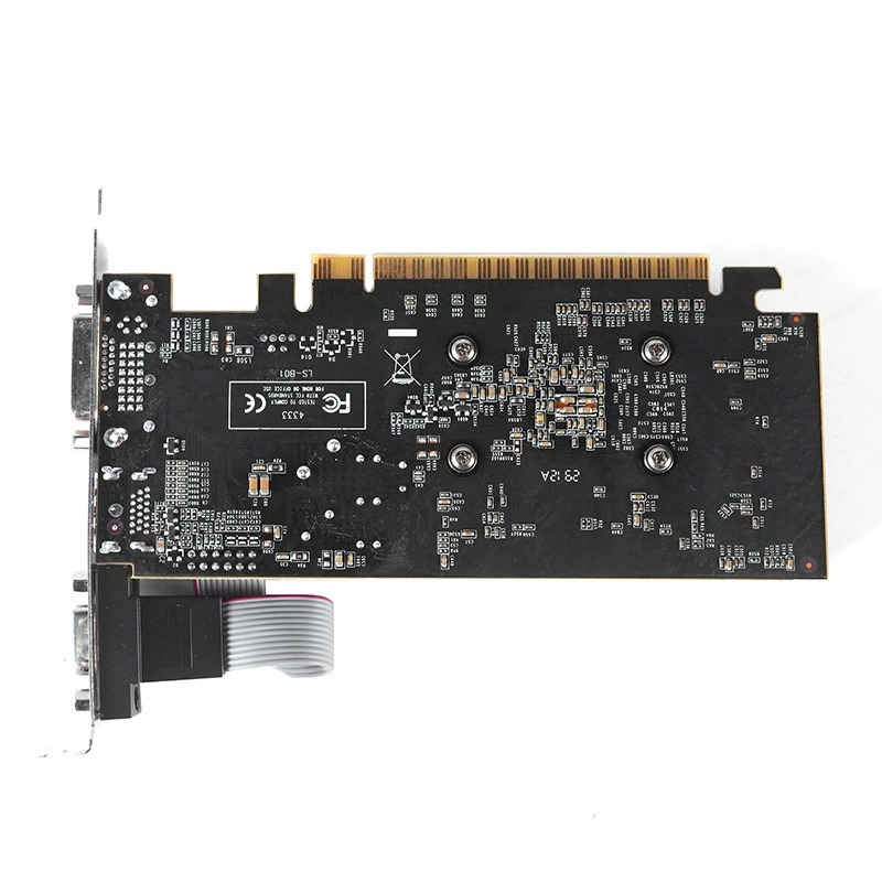 Новая GT220 1G видеокарта DDR3 128BIT офис игра полуприводная карта независимая видеокарта 220