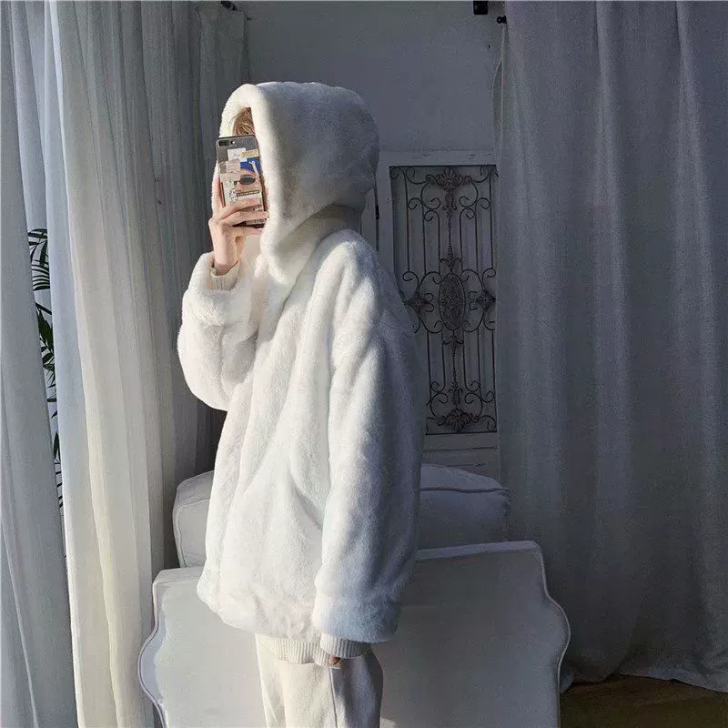 Цветной двусторонний велюровый демисезонный пуховик для любимого/любимой для отдыха