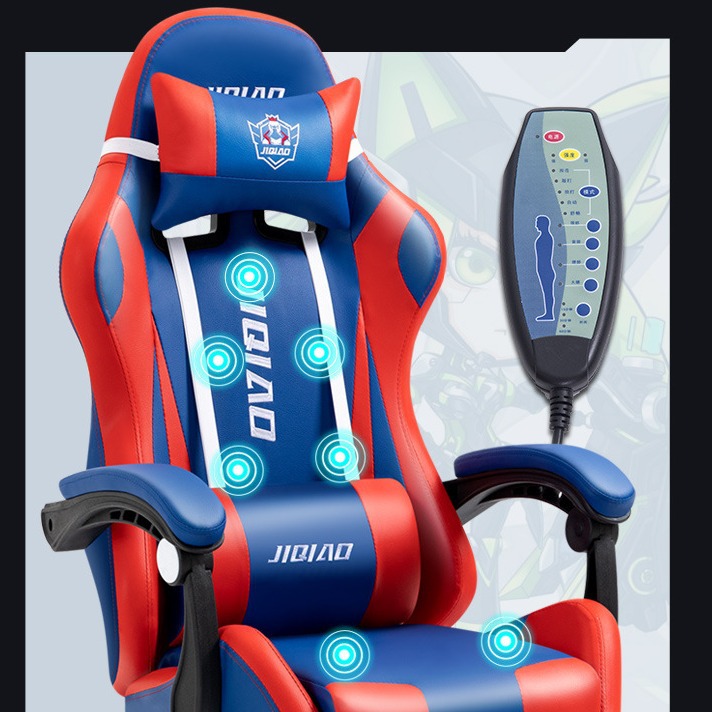 Anji zhikejia silla giratoria masaje silla de la computadora reclinable ajustable e-sports SILLA DE Internet bar Internet café juego silla image 4